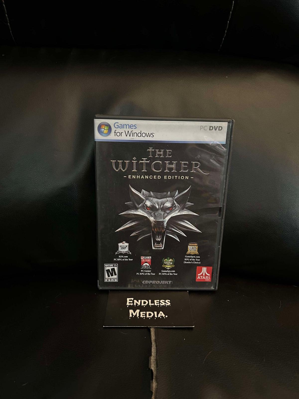 Witcher [Enhanced Edition] PC PC Games Box only Video Game