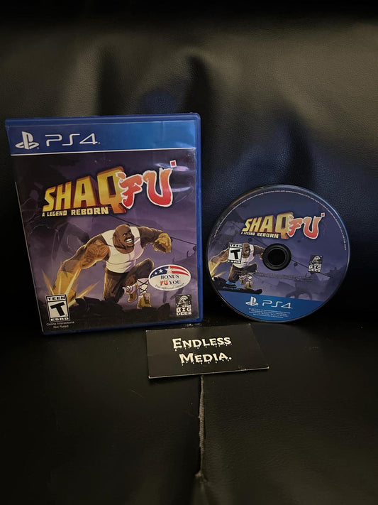 Shaq Fu: A Legend Reborn Sony Playstation 4 Item and Box Video Game