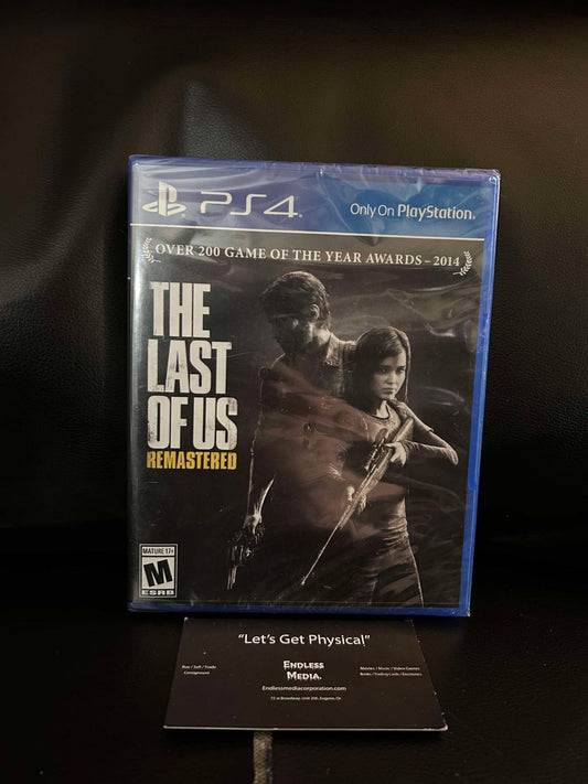 The Last of Us Remastered [Not For Resale] Sony Playstation 4 New & Sealed Video Game