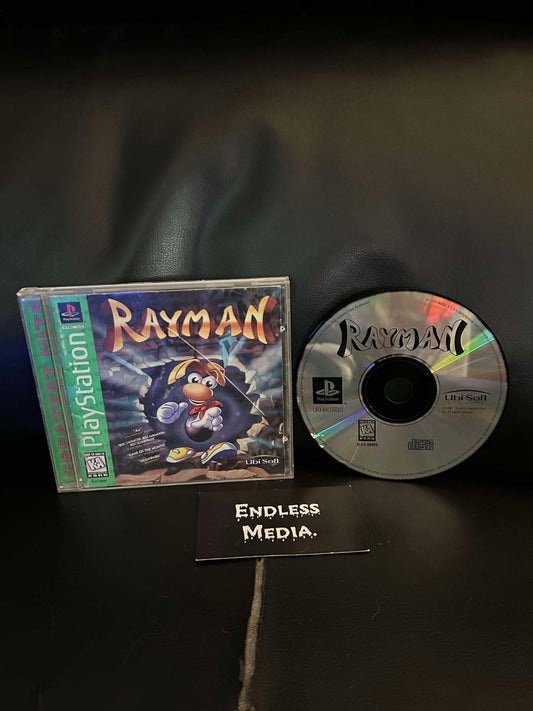 Rayman Sony Playstation CIB Video Game