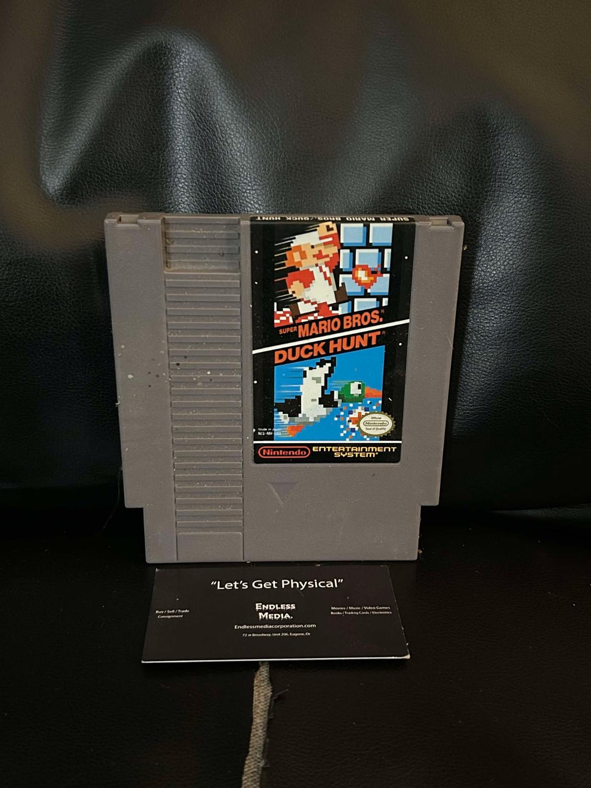 Super Mario Bros and Duck Hunt NES NES Loose Video Game