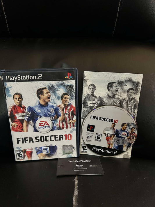 FIFA Soccer 10 Sony Playstation 2 CIB Video Game