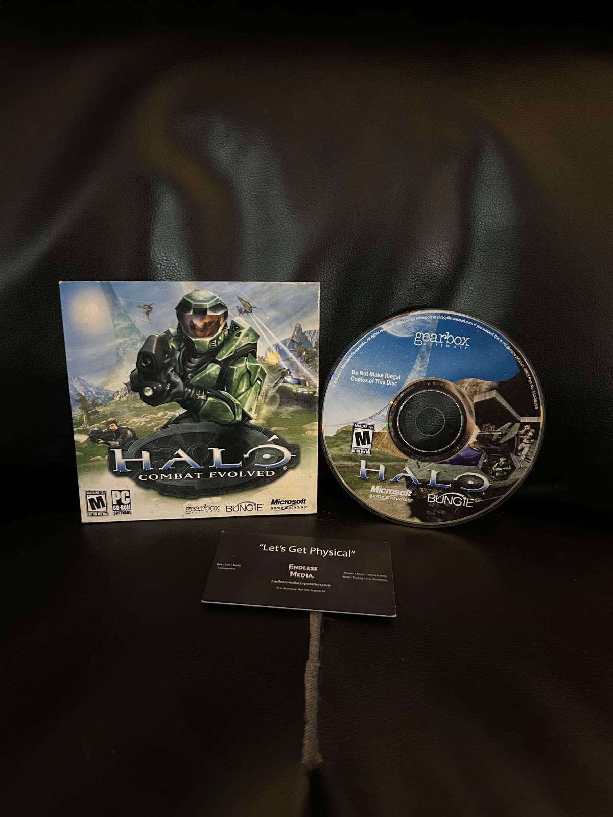 Halo Combat Evolved PC PC Games Loose Video Game