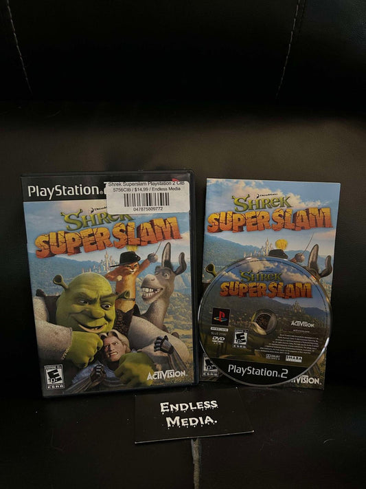 Shrek Superslam Sony Playstation 2 CIB Video Game