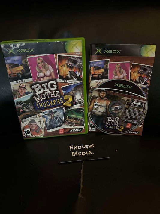 Big Mutha Truckers 2 Microsoft Xbox CIB Video Game