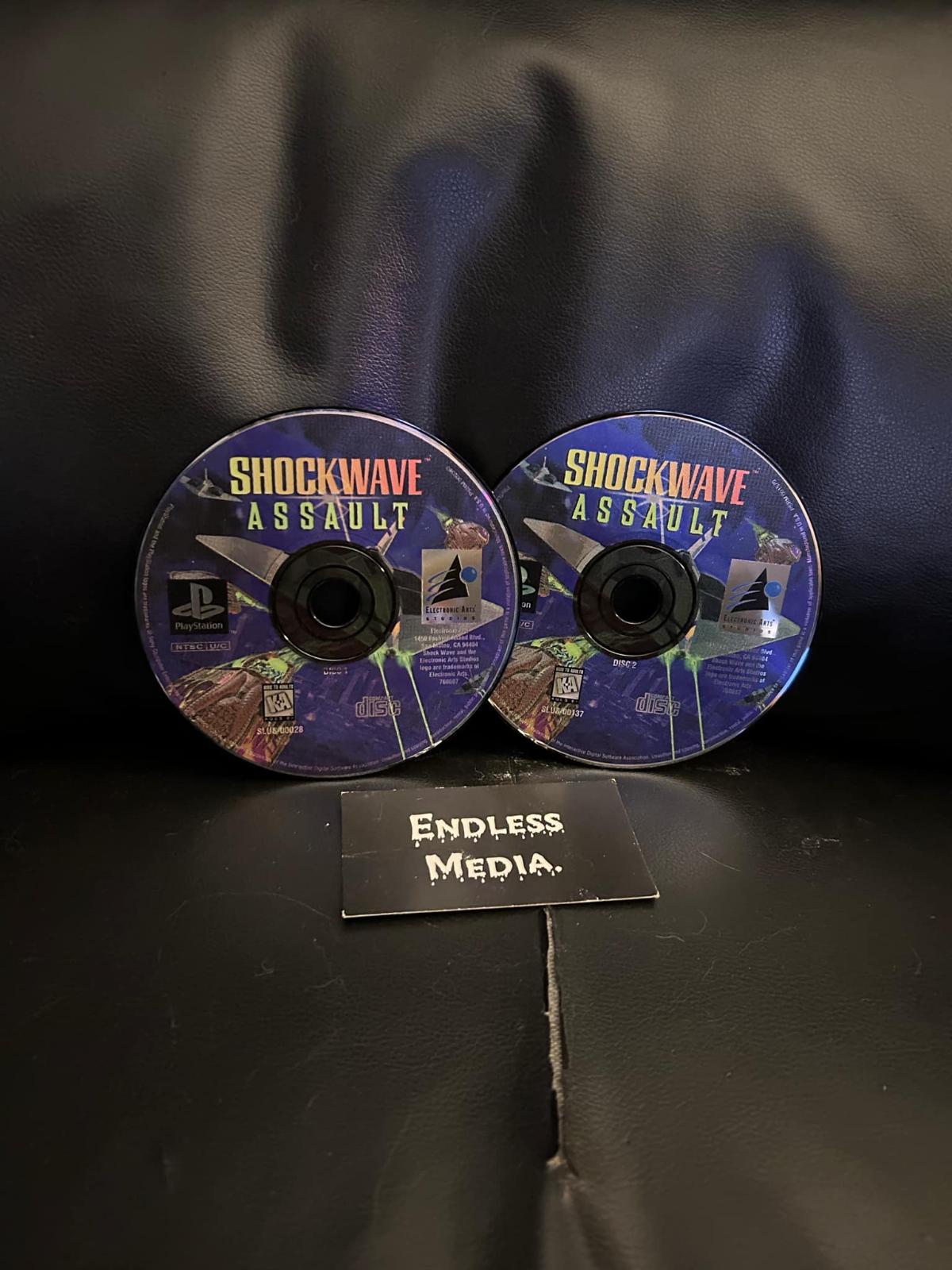 Shockwave Assault Sony Playstation Loose Video Game