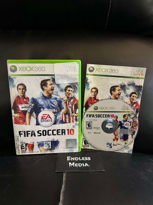 FIFA Soccer 10 Microsoft Xbox 360 CIB Video Game