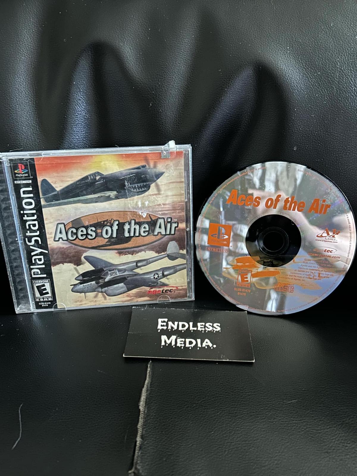 Aces of the Air Sony Playstation CIB Video Game