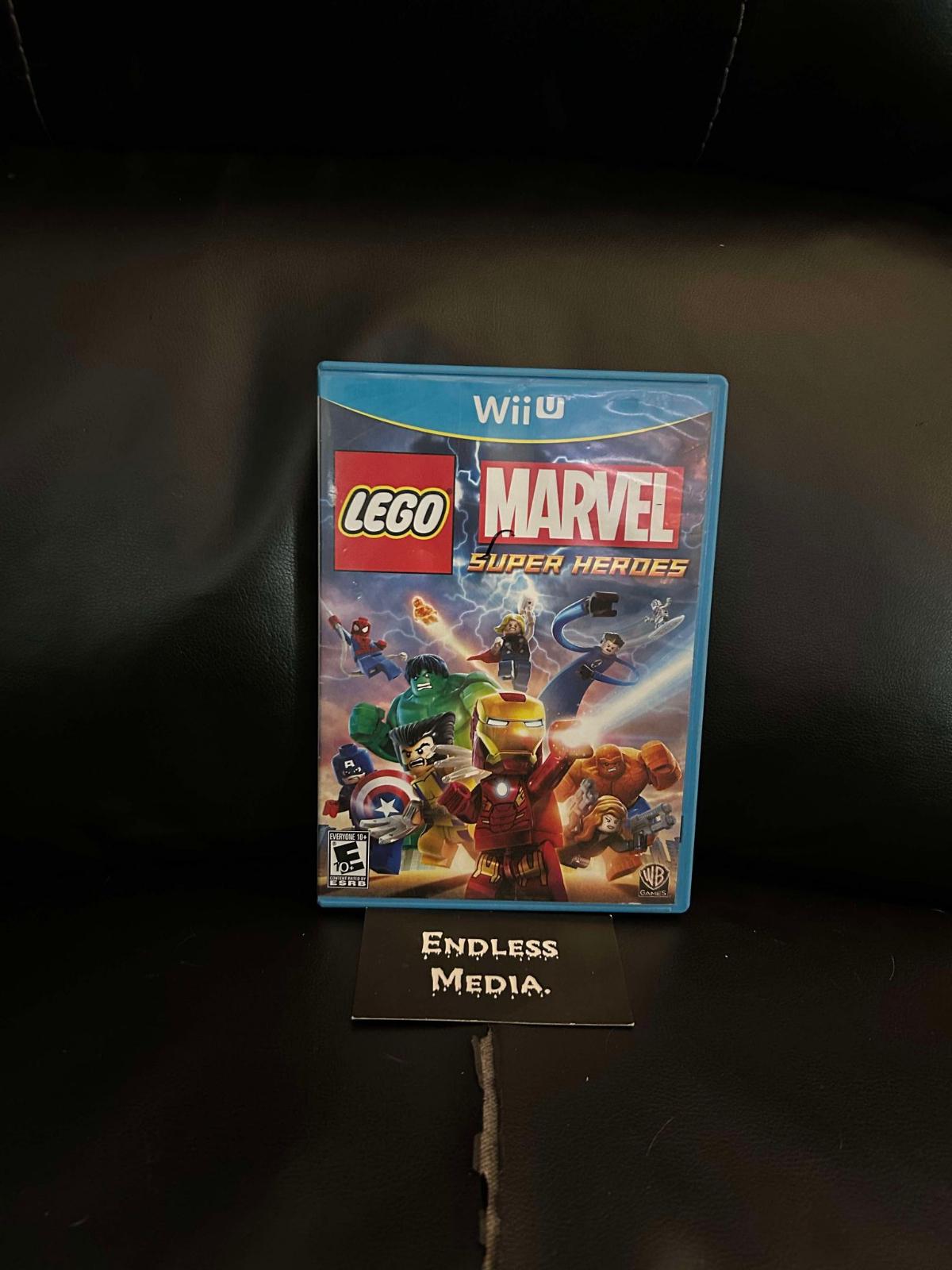 LEGO Marvel Super Heroes Nintendo Wii U Box only Video Game