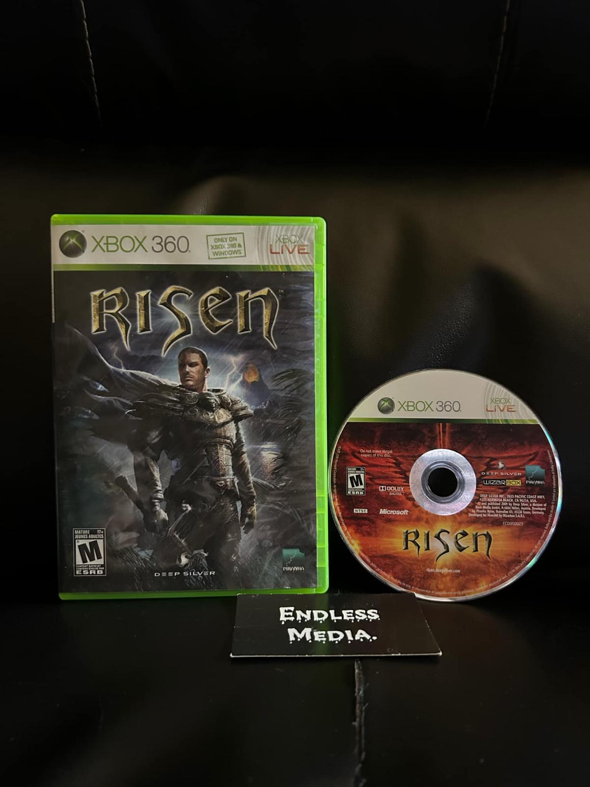 Risen Microsoft Xbox 360 Item and Box Video Game