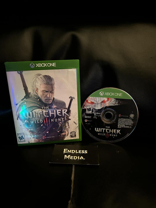 Witcher 3: Wild Hunt Microsoft Xbox One Item and Box Video Game