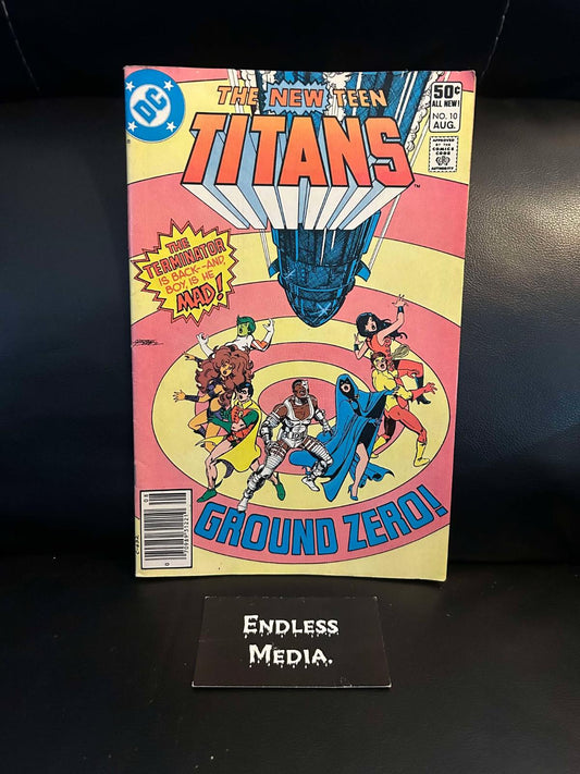 The New Teen Titans [Newsstand] #10 (1981) Comic Books New Teen Titans Ungraded