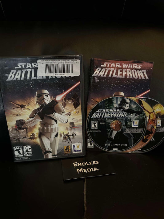 Star Wars Battlefront [2004] PC PC Games CIB Video Game