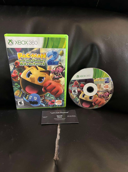 Pac-Man and the Ghostly Adventures 2 Microsoft Xbox 360 Item and Box Video Game