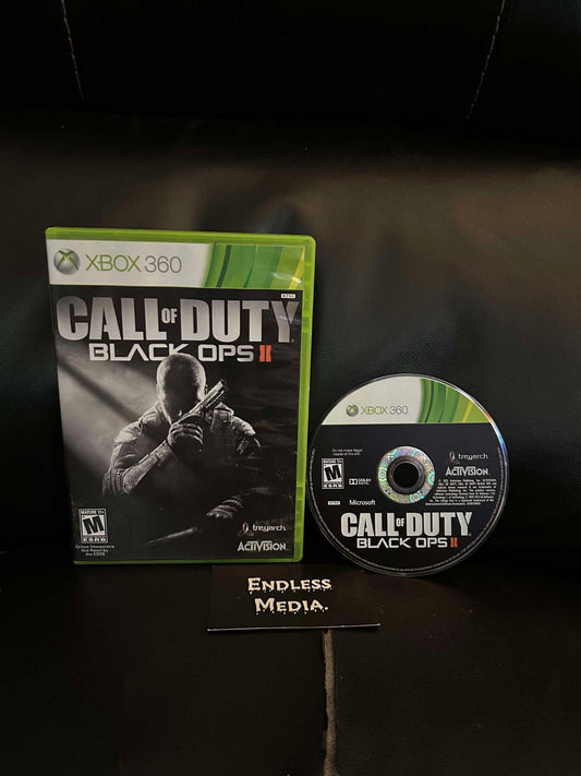 Call of Duty Black Ops II Microsoft Xbox 360 Item and Box Video Game