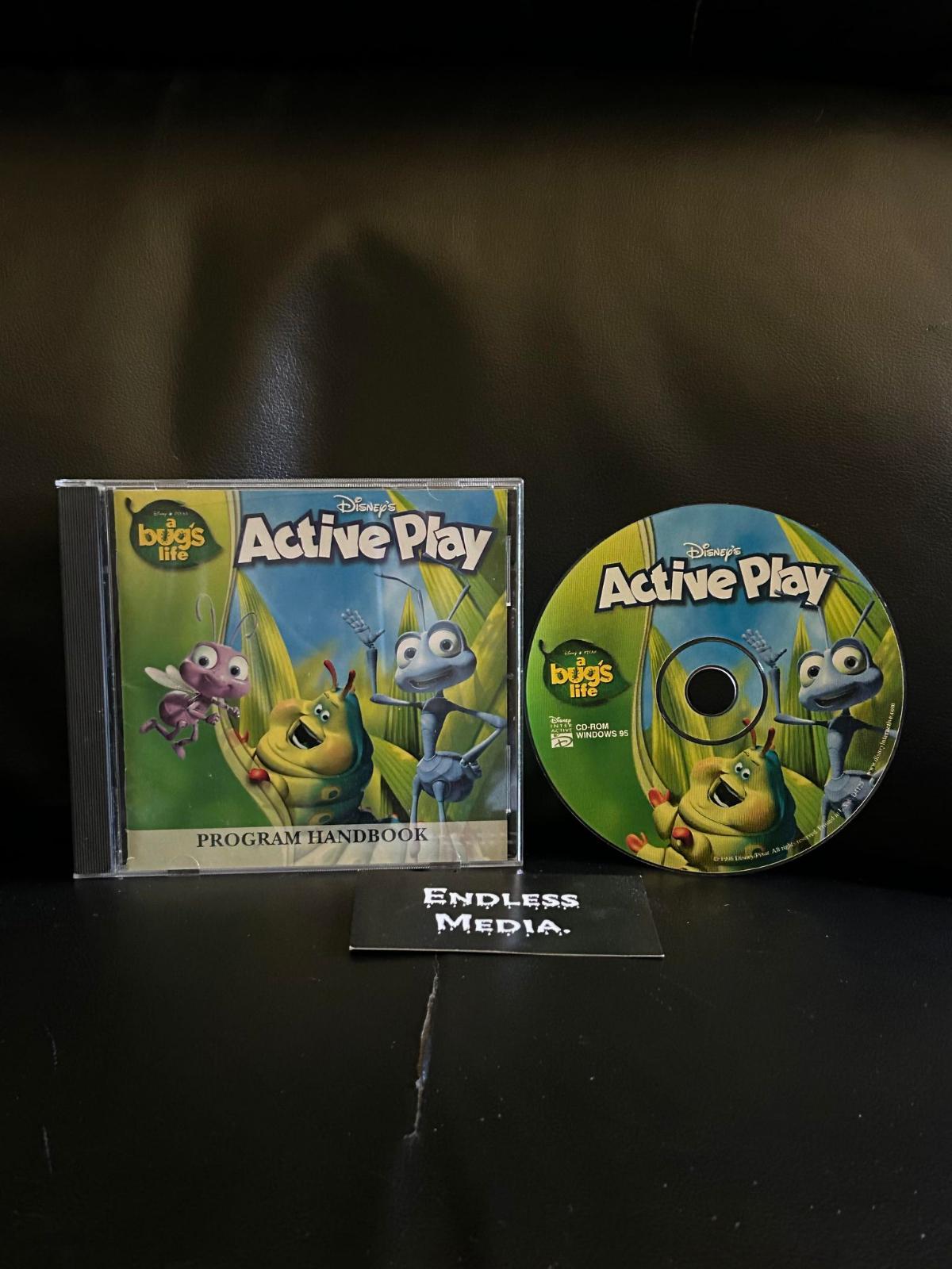 Disney’s Active Play A Bug’s Life PC PC Games Loose Video Game