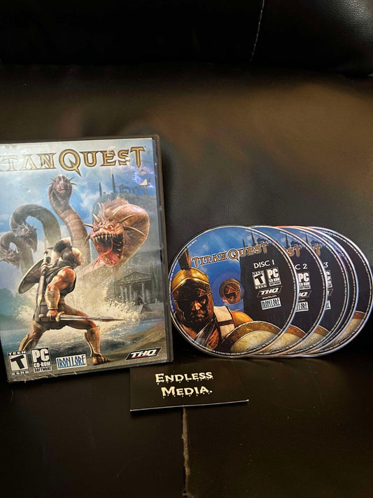 Titan Quest PC PC Games Item and Box Video Game