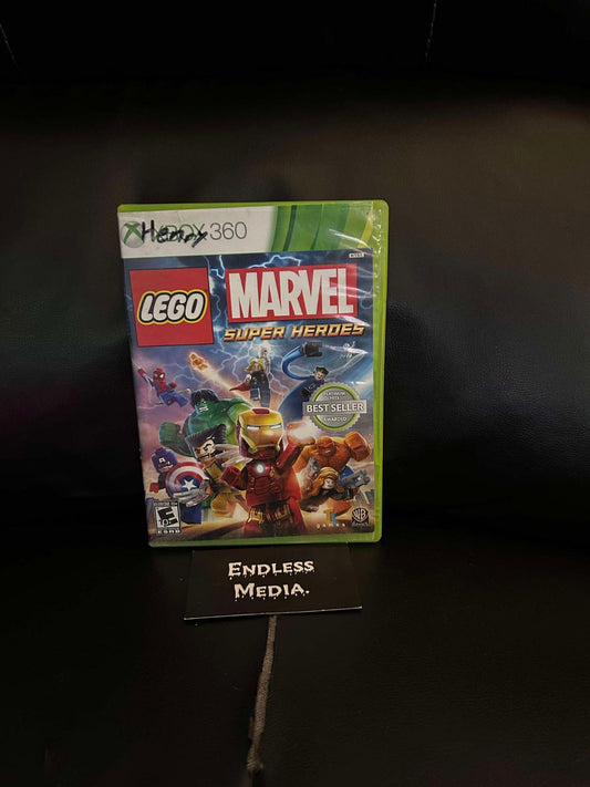 LEGO Marvel Super Heroes Microsoft Xbox 360 Box only Video Game