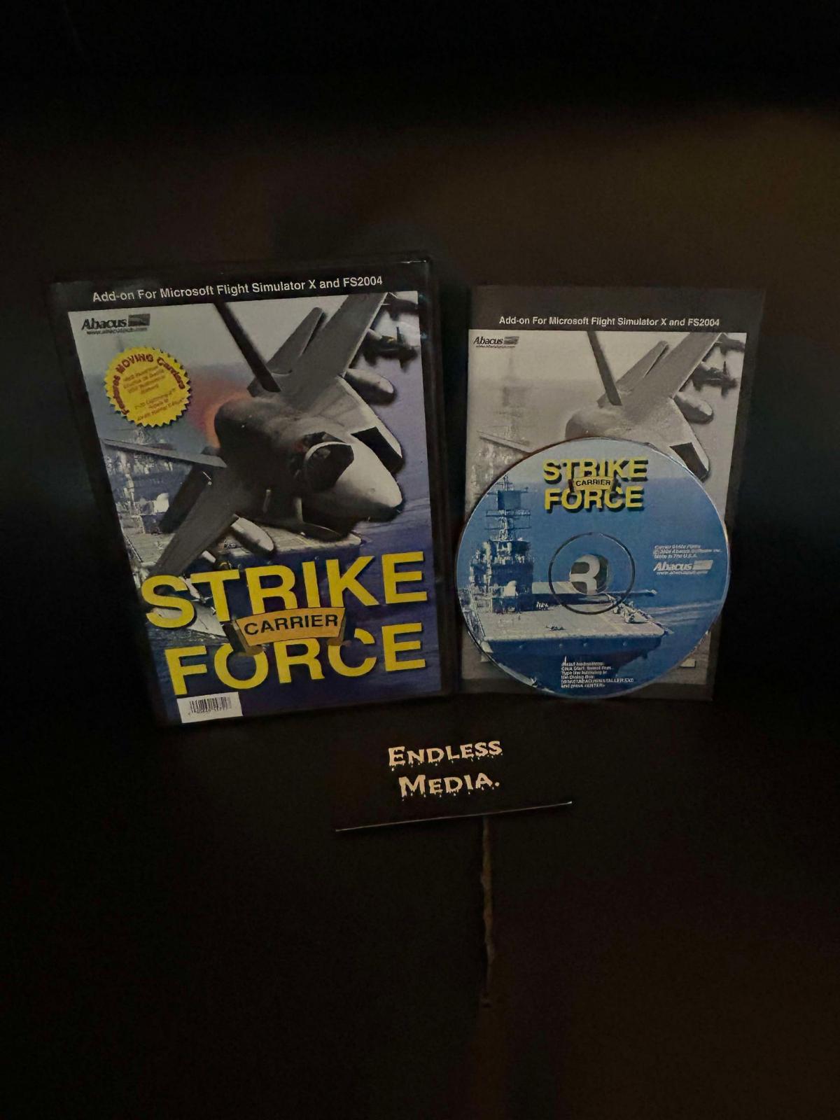 Strike Carrier Force PC PC Games CIB Video Game