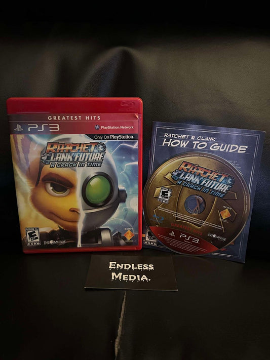 Ratchet & Clank Future: A Crack In Time [Greatest Hits] [Not For Resale] Sony Playstation 3 CIB Video Game