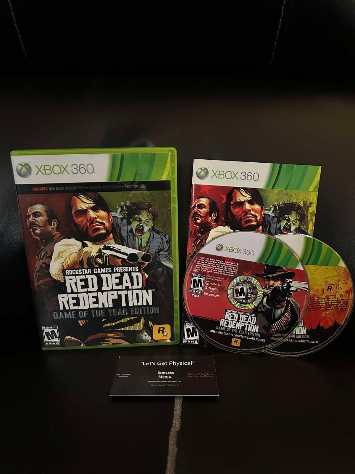 Red Dead Redemption [Game of the Year] Microsoft Xbox 360 CIB Video Game