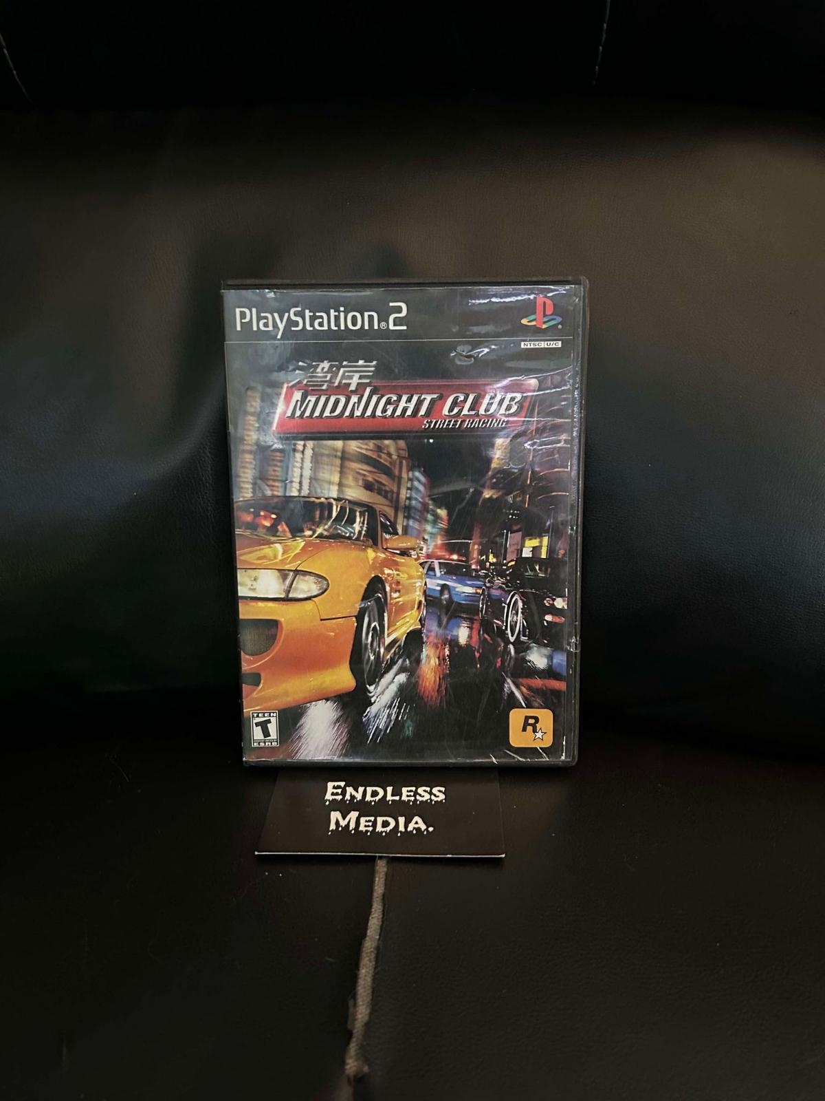 Midnight Club Street Racing Sony Playstation 2 Box only Video Game