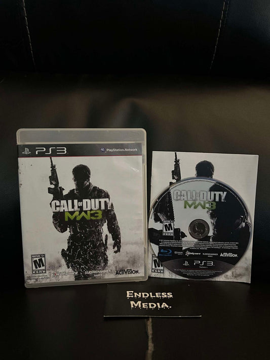 Call of Duty Modern Warfare 3 Sony Playstation 3 CIB Video Game