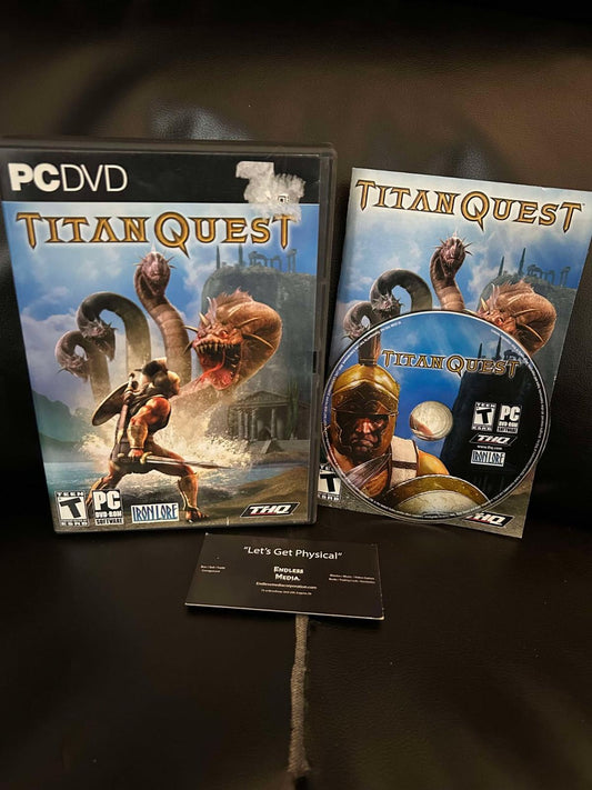 Titan Quest PC PC Games CIB Video Game