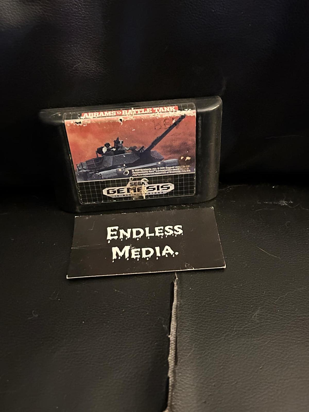 M-1 Abrams Battle Tank Sega Sega Genesis Loose Video Game