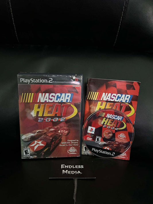 NASCAR Heat 2002 Sony Playstation 2 CIB Video Game