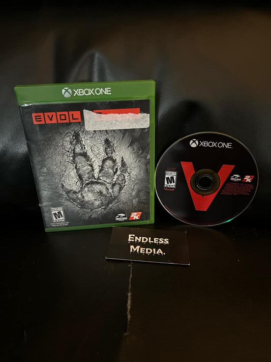 Evolve Microsoft Xbox One Item and Box Video Game