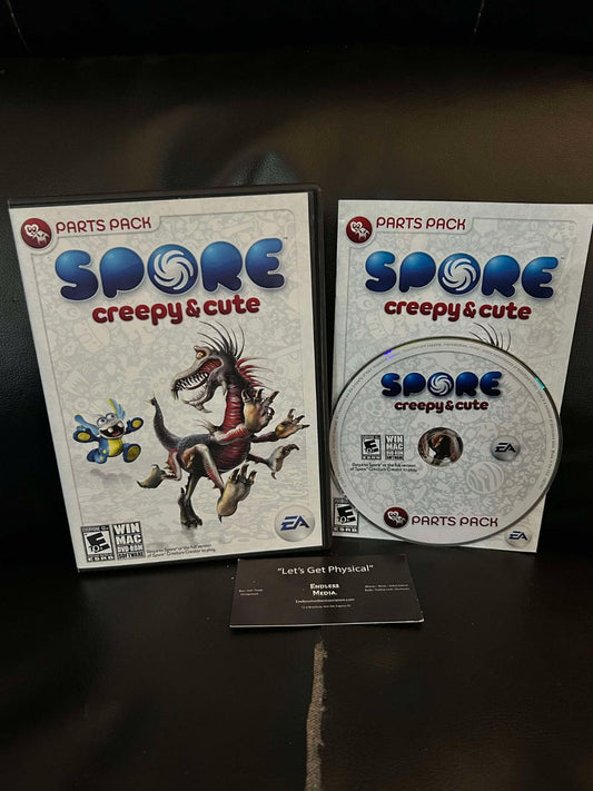 Spore Creepy & Cute Parts Pack PC PC Games CIB Video Game