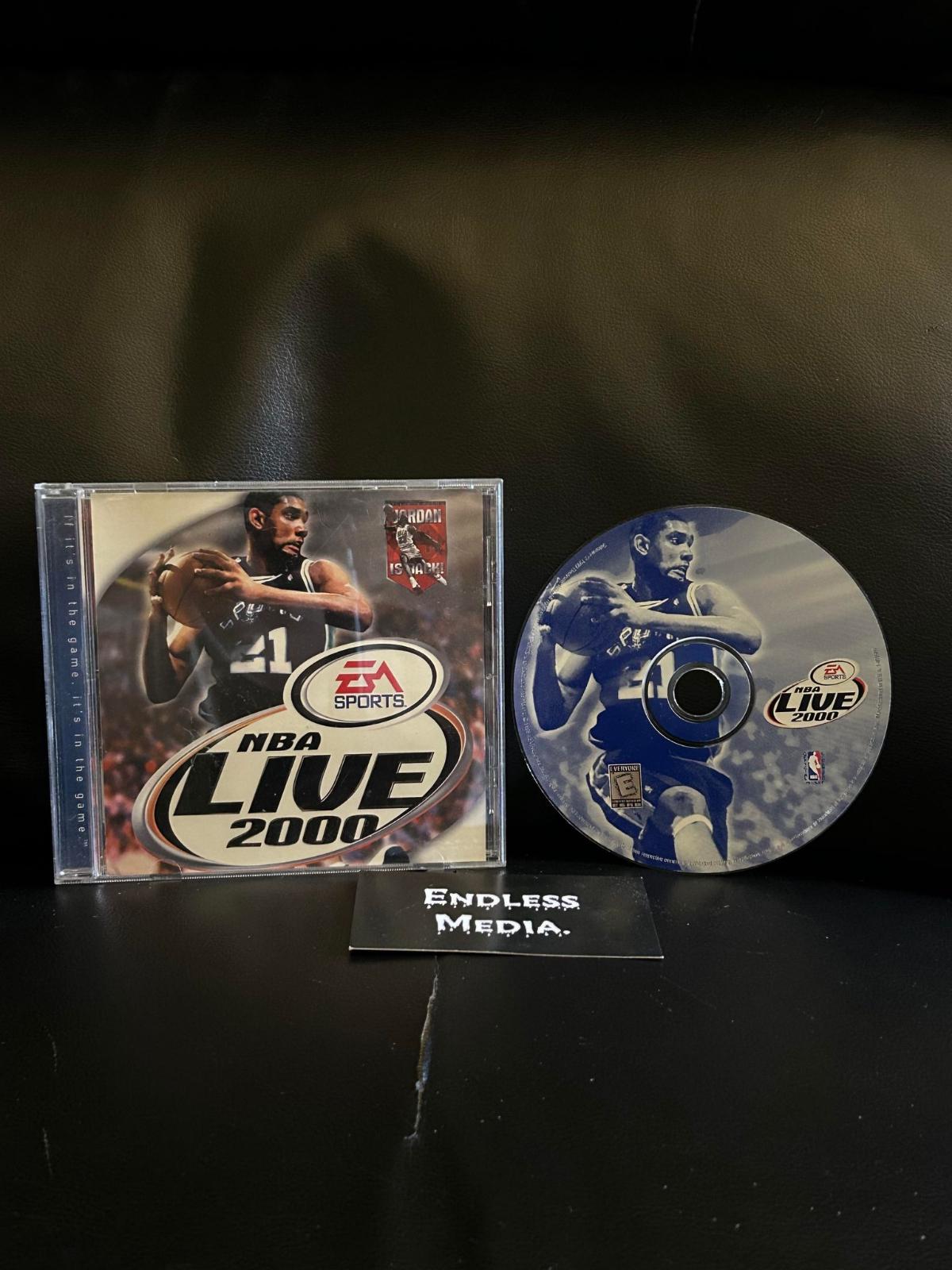 NBA Live 2000 PC PC Games Loose Video Game