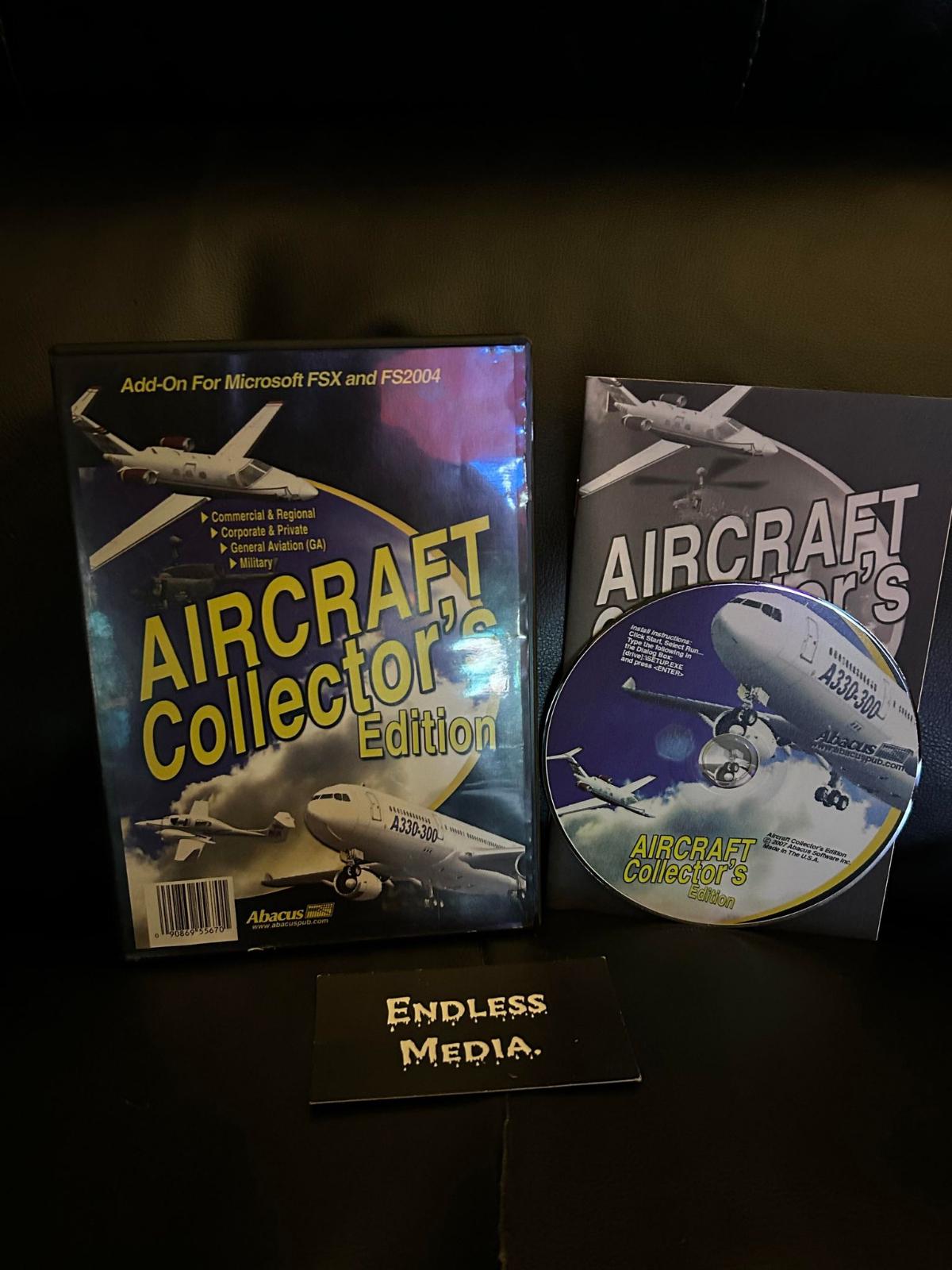 Aircraft Collector's Edition PC PC Games CIB Video Game