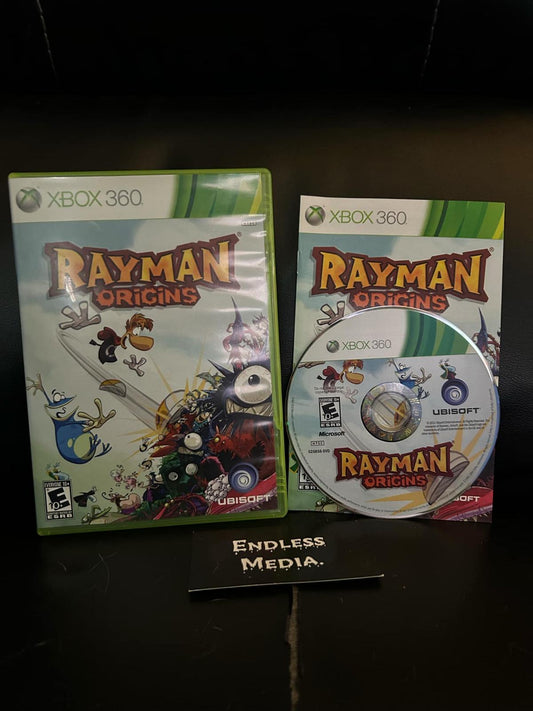 Rayman Origins Microsoft Xbox 360 CIB Video Game