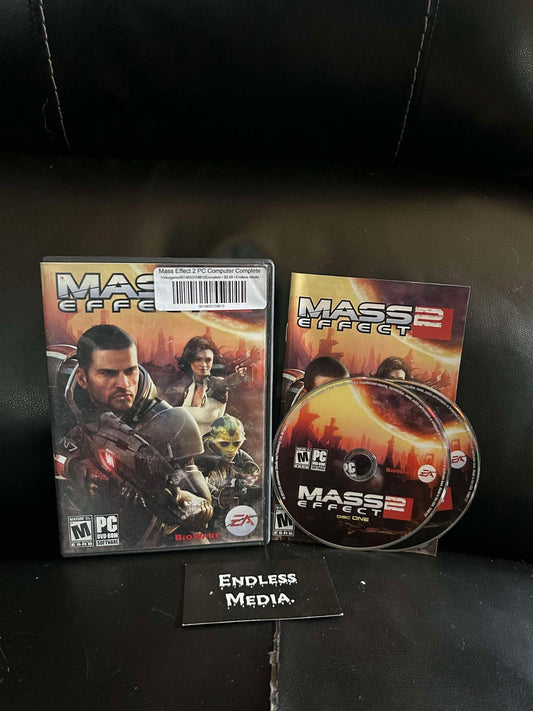 Mass Effect 2 PC PC Games CIB Video Game