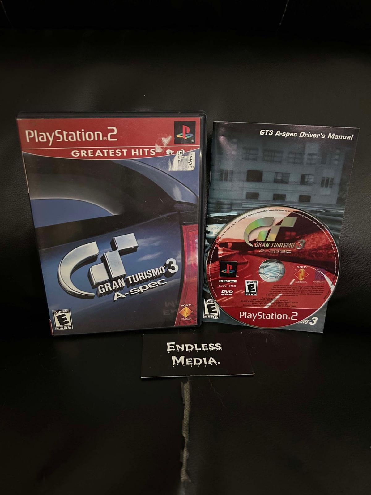 Gran Turismo 3 [Greatest Hits] Sony Playstation 2 CIB Video Game