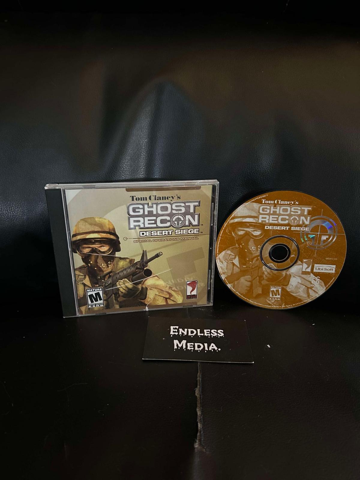 Ghost Recon: Desert Siege PC PC Games Loose Video Game