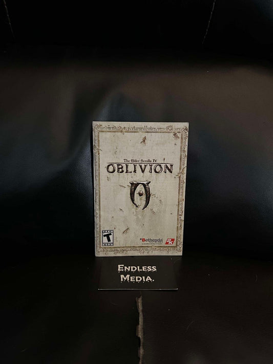 Elder Scrolls IV: Oblivion PC PC Games Manual only Video Game