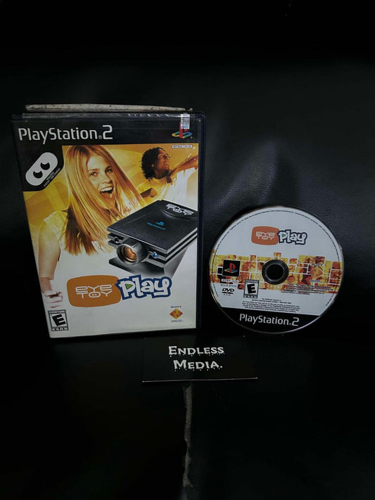 Eye Toy Play Sony Playstation 2 Item and Box Video Game