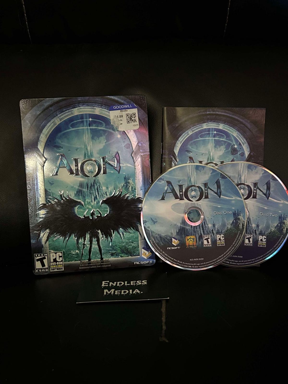 Aion [Steelbook Edition] PC PC Games CIB Video Game