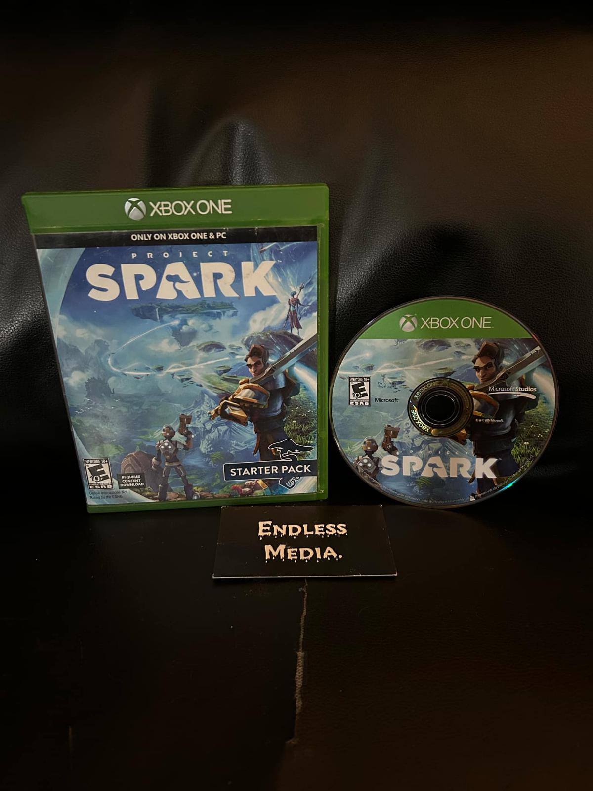 Project Spark Microsoft Xbox One Item and Box Video Game