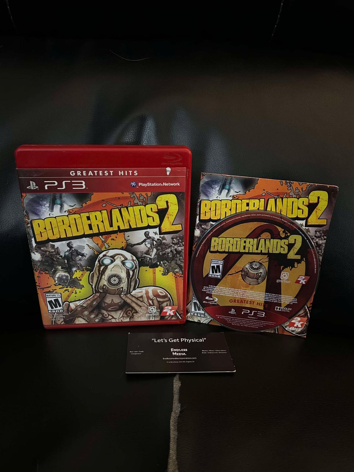 Borderlands 2 [Greatest Hits] Sony Playstation 3 CIB Video Game