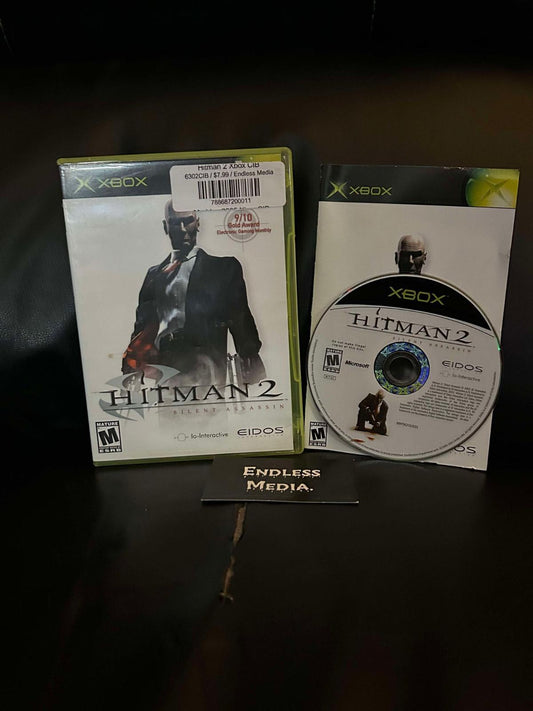 Hitman 2 Microsoft Xbox CIB Video Game