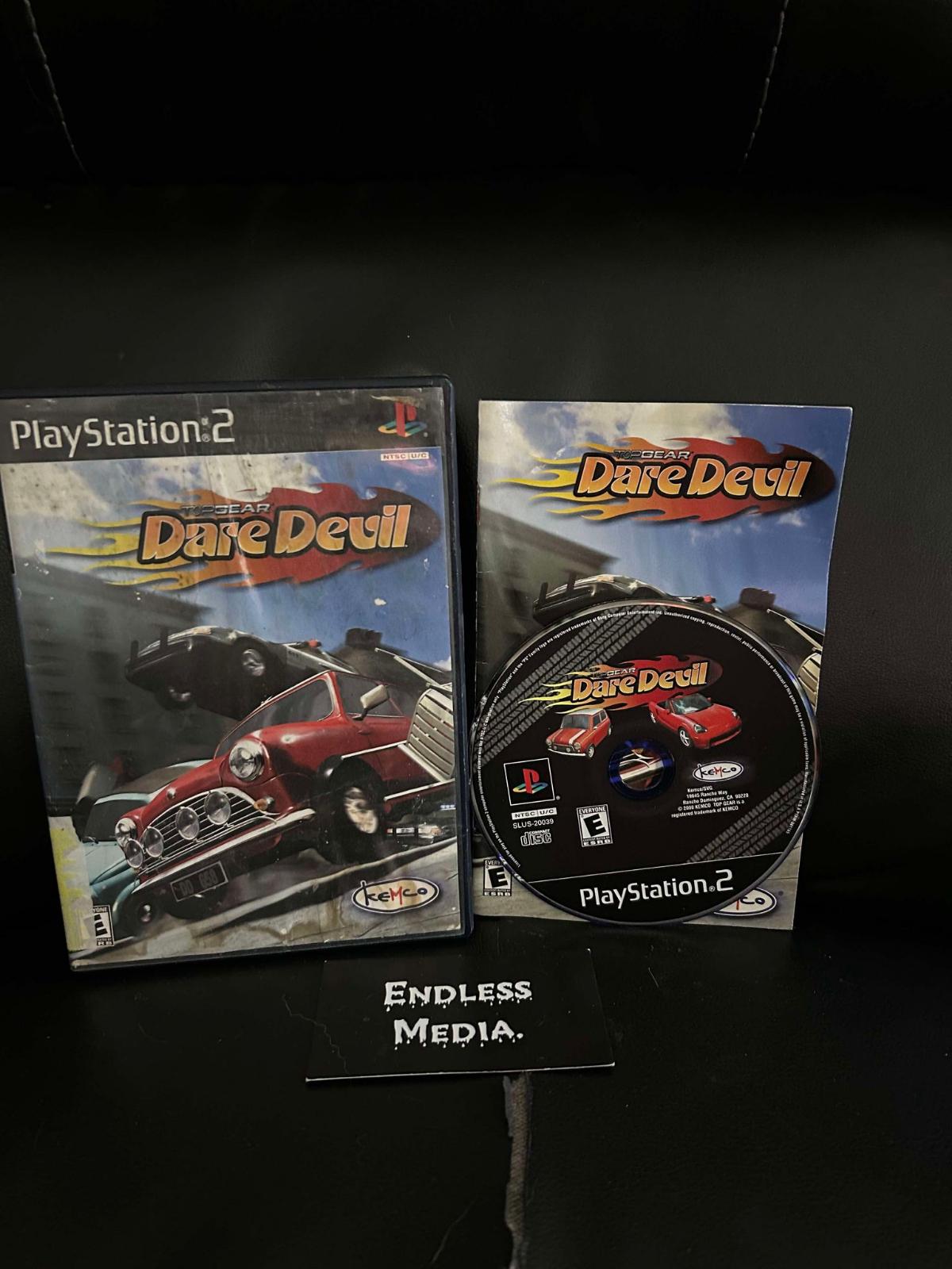 Top Gear Daredevil Sony Playstation 2 CIB Video Game