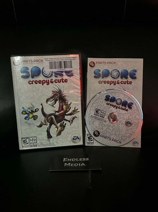 Spore Creepy & Cute Parts Pack PC PC Games CIB Video Game