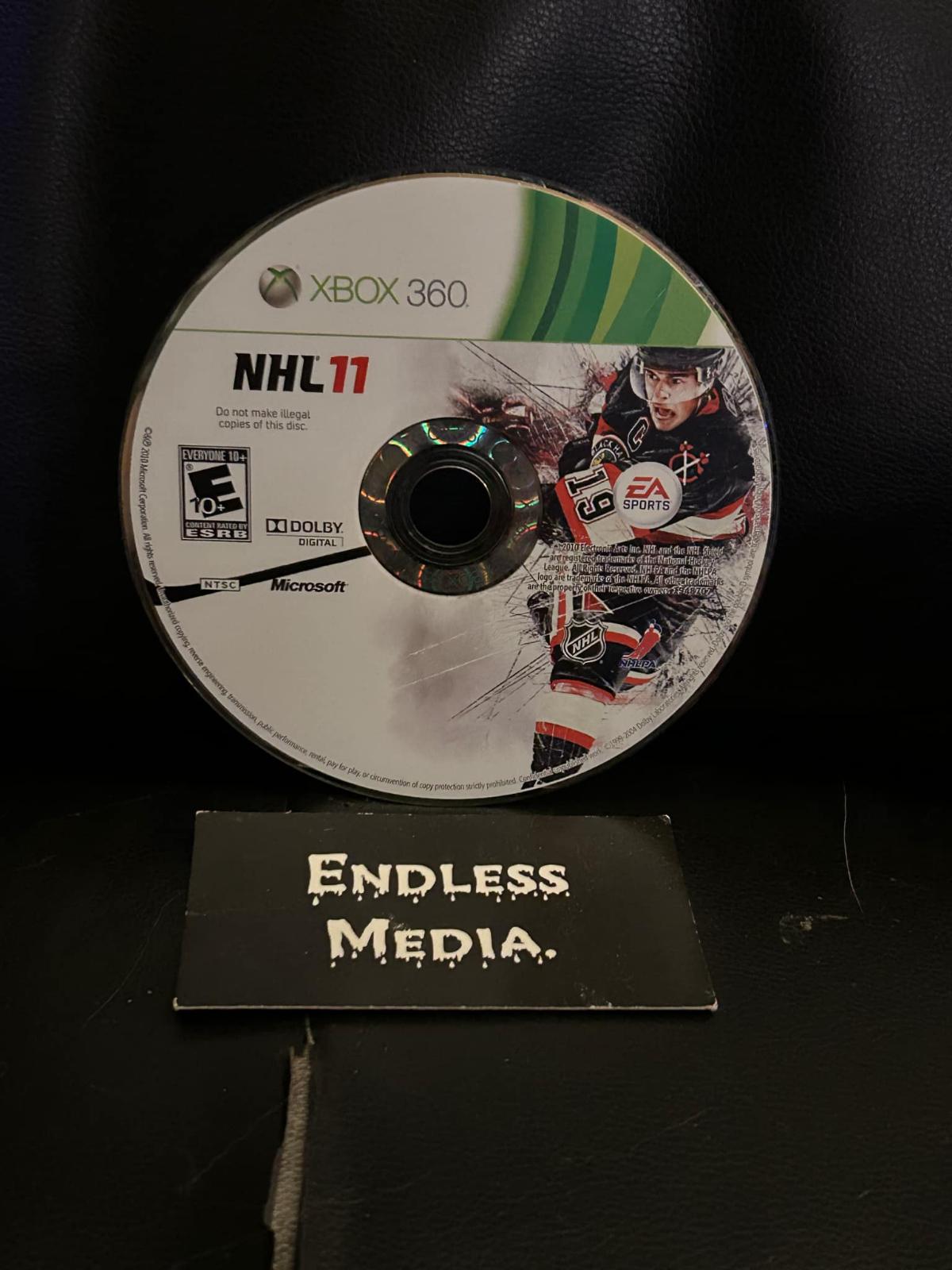 NHL 11 Microsoft Xbox 360 Loose Video Game