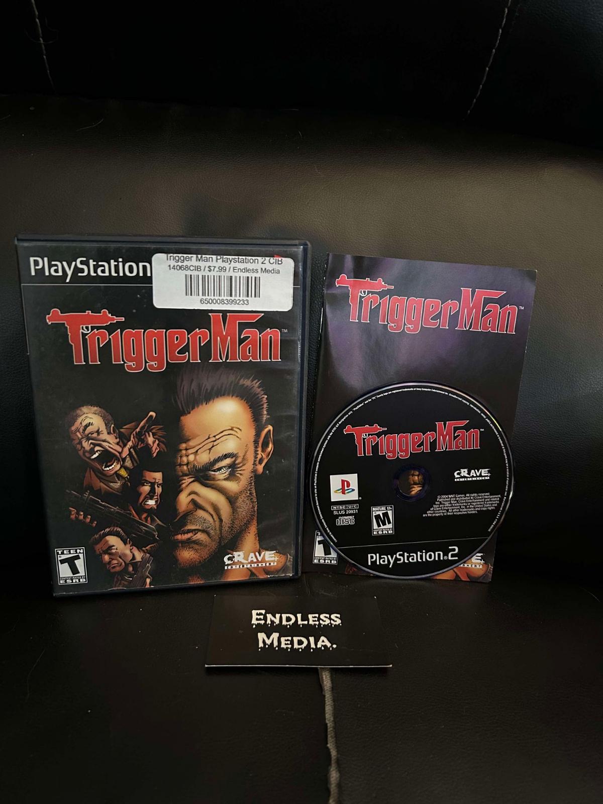 Trigger Man Sony Playstation 2 CIB Video Game