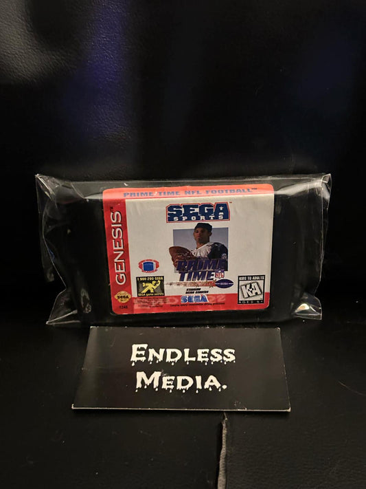 Prime Time NFL Football starring Deion Sanders Sega Sega Genesis Loose Video Game