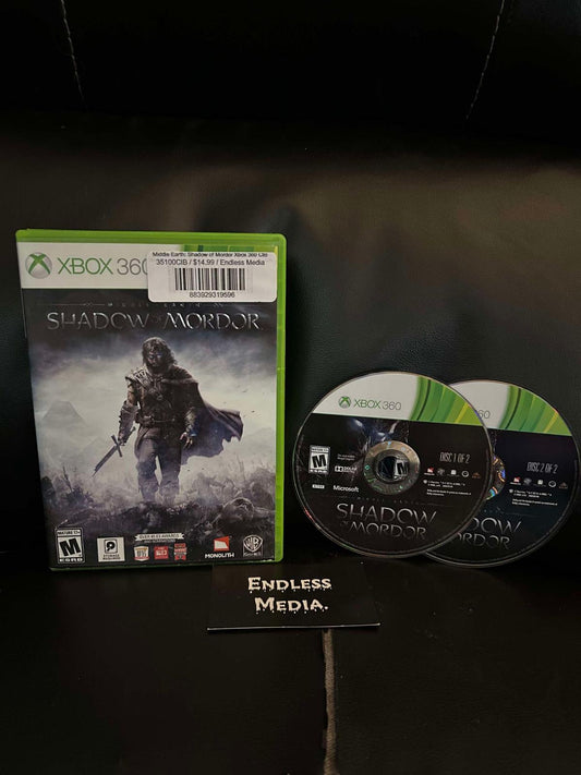 Middle Earth: Shadow of Mordor Microsoft Xbox 360 Item and Box Video Game